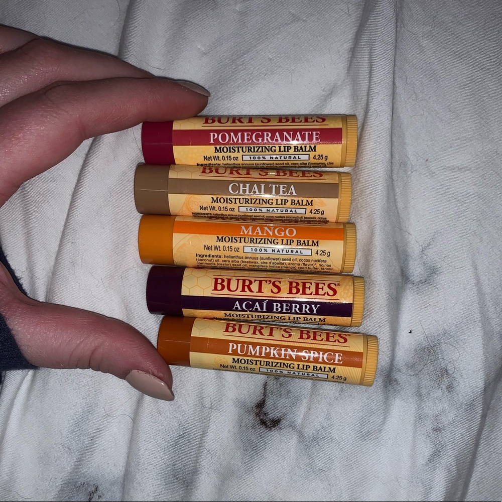 New Burt’s Bees Chapsticks